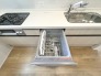 環境にも手にも優しい、食器洗乾燥機付のキッチン。
