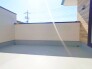南向きバルコニーでお洗濯ものはいつもカラッと乾きます。
