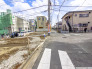 5区画前面道路 南方向