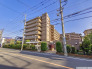 マンション 駐輪場出入口周辺