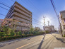マンション北側公道 西方向
