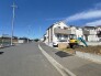 A号地 前面道路含む現地写真
