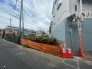 8号地 前面道路含む現地写真
