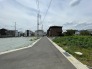 6号棟 前面道路含む現地写真