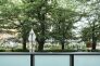窓の外に広がる豊かな緑が日常に安らぎを与え、季節の移ろいを身近に感じられる落ち着いた眺望です

