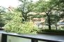 窓の外に広がる豊かな緑が心を癒し、穏やかで心地よい日常を感じさせる豊かな景色が広がっています
