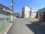 1号棟 前面道路含む現地写真

