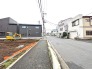 4号地 前面道路含む現地写真

