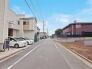 1号棟 前面道路含む現地写真
