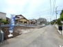 1号棟 前面道路含む現地写真
