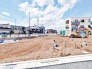 5号棟 今なら建築中の住まいをご覧いただけます。構造体の質問もお気軽に。
