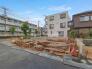 2号棟 今なら建築中の住まいをご覧いただけます。構造体の質問もお気軽に。
