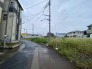 A号地 前面道路含む外観