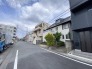 A号地 前面道路含む現地写真
