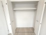 大きめの収納スペースで住空間もスッキリ広々。
