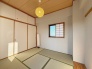 和室がある間取り。畳の香りとともにどこか落ち着く空間です。
