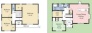 建物も延床で130平米ほどあります。1階にはリビングと和室、2階の主寝室は14帖越え+洋室7.2帖が2部屋ある大型4LDKです。