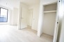 各お部屋に収納が設置されています。
