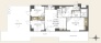 全てのお部屋がルーフバルコニーに面している間取りです。