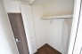 各お部屋に収納が設置されています。
