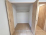 各お部屋に収納が設置されています。
