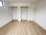 各お部屋に収納が設置されています。
