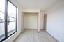 各お部屋に収納が設置されています。
