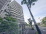 周辺の街並みの中で適度な主張、生活に溶け込むシンプルなデザインの外観が魅力のマンションです。
