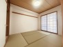 和室がある間取り。畳の香りとともにどこか落ち着く空間です。
