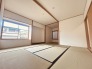 和室がある間取り。畳の香りとともにどこか落ち着く空間です。
