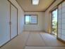 和室がある間取り。畳の香りとともにどこか落ち着く空間です。
