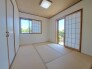 和室がある間取り。畳の香りとともにどこか落ち着く空間です。
