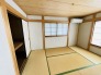 和室がある間取り。畳の香りとともにどこか落ち着く空間です。
