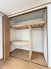 各お部屋に収納が設置されています。

