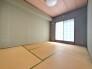 和室がある間取り。畳の香りとともにどこか落ち着く空間です。
