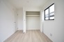各お部屋に収納が設置されています。
