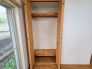各お部屋に収納が設置されています。
