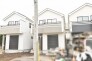 B号棟 周辺の街並みの中で適度な主張、生活に溶け込むシンプルなデザインの外観が魅力の一戸建です。

