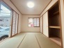 和室がある間取り。畳の香りとともにどこか落ち着く空間です。
