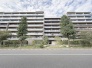 洗練されたフォルムと緑豊かな植栽が調和した上品な外観デザインです。
