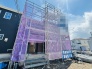 2号棟 今なら建築中の住まいをご覧いただけます。構造体の質問もお気軽に。
