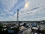 前面の住まいとの距離感があるから、圧迫感を感じません。
