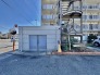 マンション敷地内のゴミ置き場