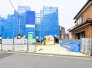 1号棟 今なら建築中の住まいをご覧いただけます。構造体の質問もお気軽に。
