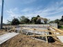 2号棟 今なら建築中の住まいをご覧いただけます。構造体の質問もお気軽に。
