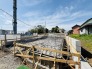1号棟 基礎から完成済みの住まいまで、各工程をご確認いただけます。
