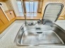 節水効果もあります、蛇口一体型の浄水器。
