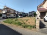B号地 幹線道路から１本入った現地は、想像以上に静かに感じられます。
