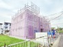 1号棟 住民の方が主に利用する交通量少なめの道路に面してます。
