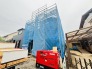 2号棟 今なら建築中の住まいをご覧いただけます。構造体の質問もお気軽に。
